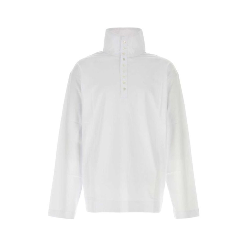 Dries Van Noten Men White Cotton Oversize Hegon T-Shirt